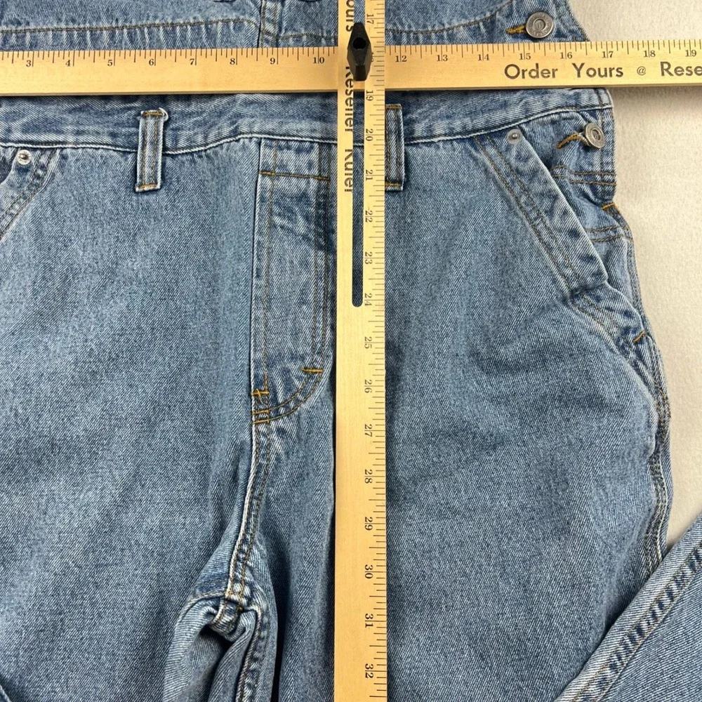 Vintage Unionbay Denim Overalls Mens Small Light Wash 90s Bib‎ Workwear